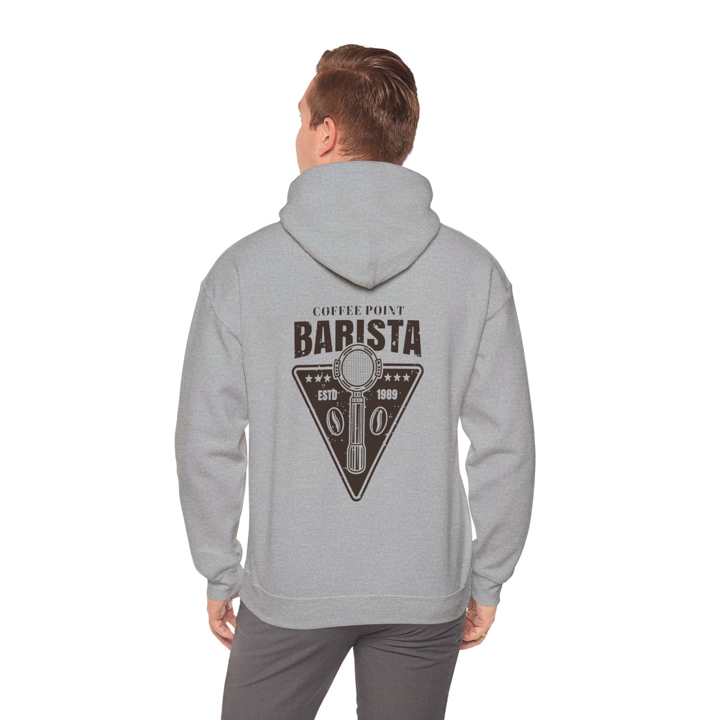 Vintage Barista Hoodie for Men