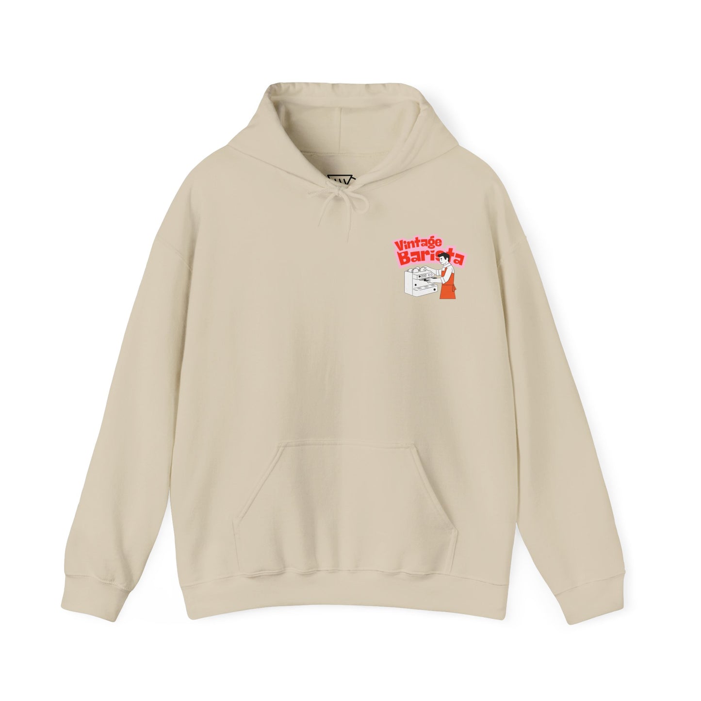 Vintage Barista Hoodie for Men