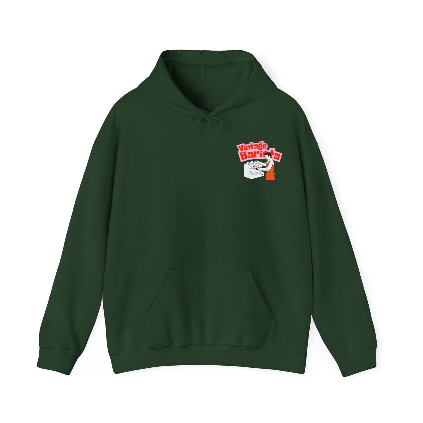 Vintage Barista Hoodie for Men