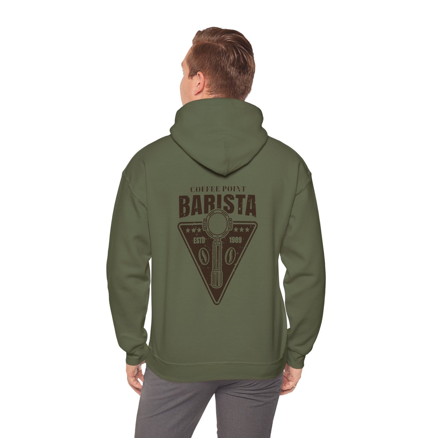 Vintage Barista Hoodie for Men