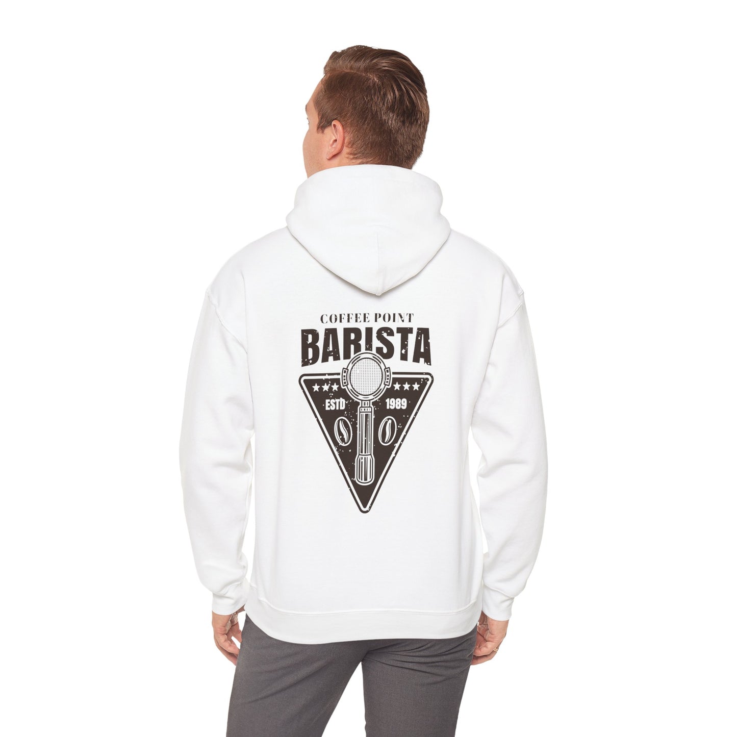 Vintage Barista Hoodie for Men