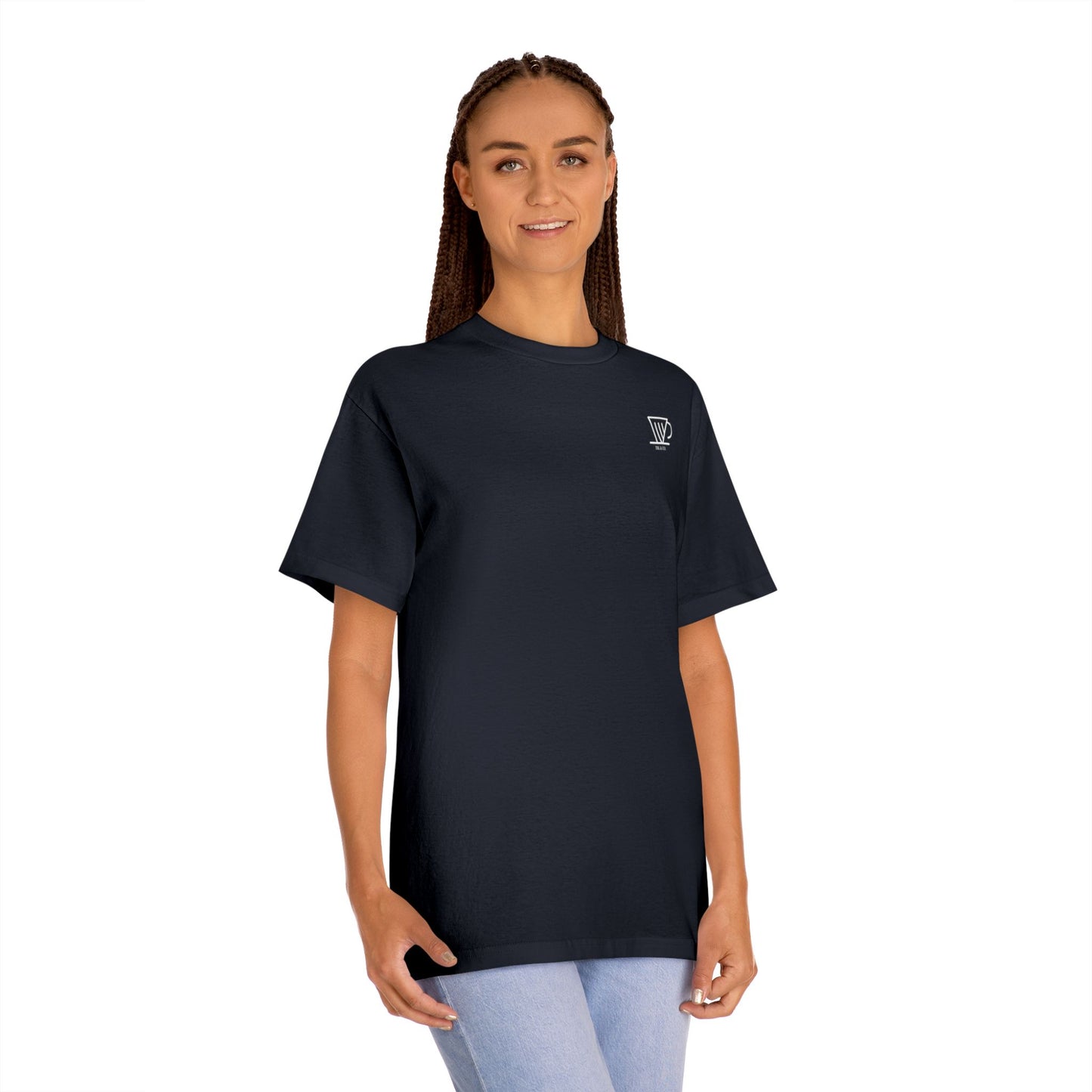 Coffee Never Die Unisex Classic Tee - Skull & Floral Graphic