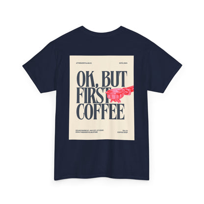 Coffee First Unisex Tee "Barista Caffeine Cultre"