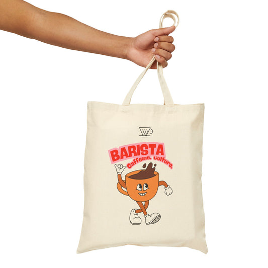 Caffeine Culture Cotton Canvas Tote Bag - Unisex