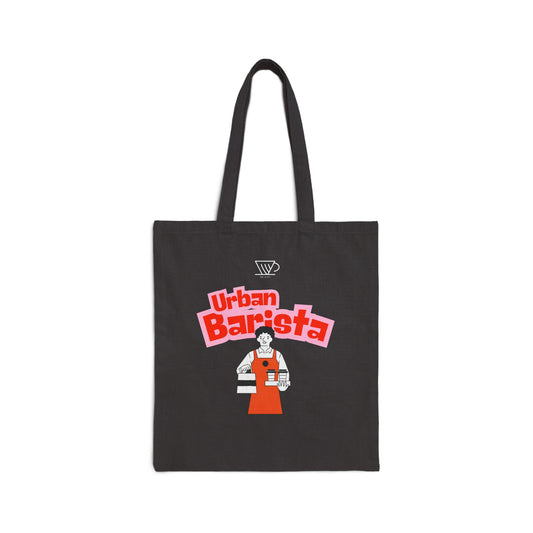 Urban Barista Cotton Canvas Tote Bag (Men)